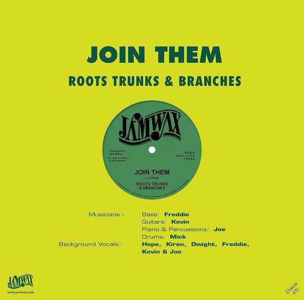 Roots Trunks & Branches – Forward To Zion (12", Jamwax, 2018) Image 3