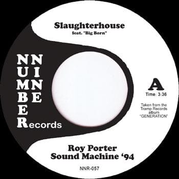 Roy Porter Sound Machine - Slaughterhouse (7") Number Nine Records Vinyl