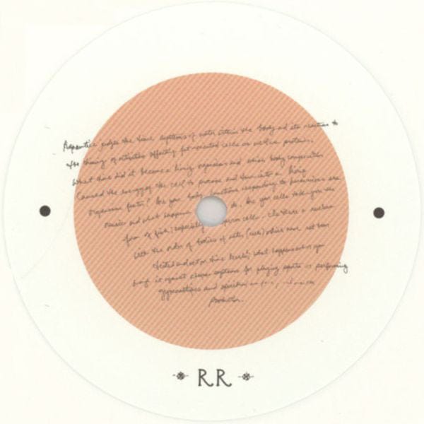Rrose - For Aquantice (12", EP, Whi) Eaux