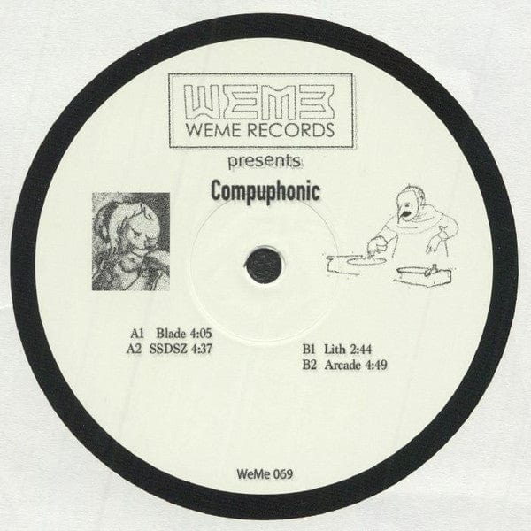 RTR – Compuphonic (12", WéMè Records, 2021) Front Cover
