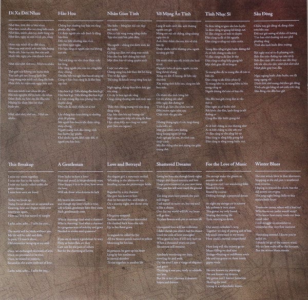 Saigon Soul Revival – Họa Âm Xưa (LP, Gatefold, Saigon Supersound, 2019) Image 5