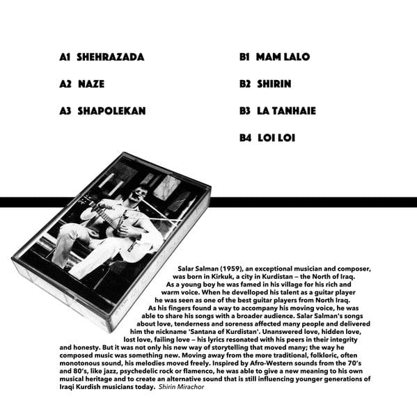 Salar Salman – Salar Salman (LP, AM, 2022) Back Cover