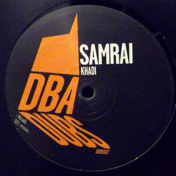 Samrai – Khadi (10", DBA Dubs, 2016) Back Cover