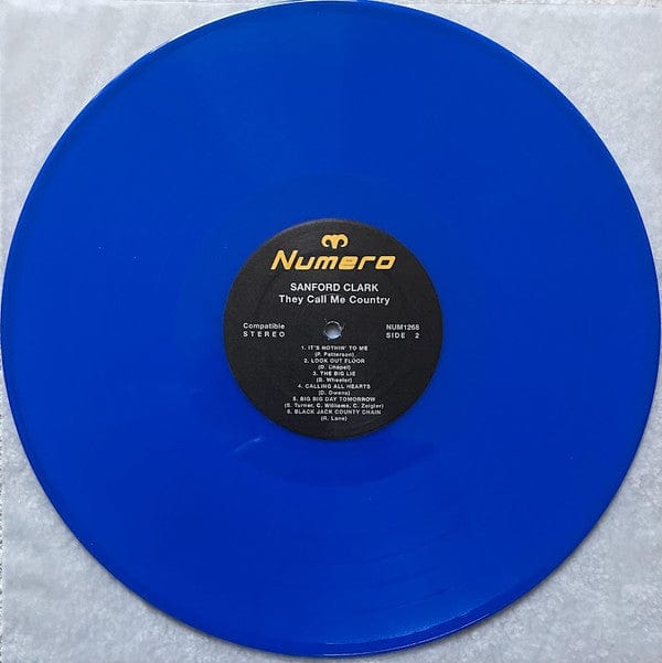 Sanford Clark – They Call Me Country (LP, Blue, Numero Group, 2022) Image 5