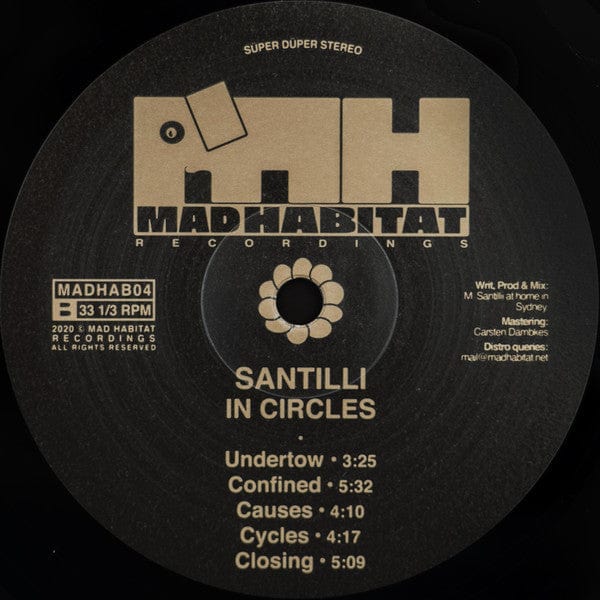 Santilli – In Circles (LP, Mad Habitat Recordings, 2020) Image 4