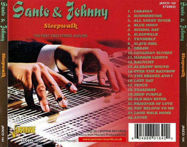 Santo & Johnny – Sleepwalk (CD, Jasmine Records, 2011) Image 5