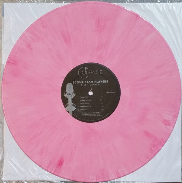 Scone Cash Players – Blast Furnace! (LP, Pink, Colemine Records, 2022) Back Cover
