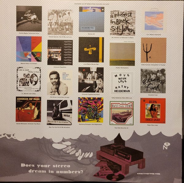 Seam – Headsparks (LP, Turquoise, Numero Group, 2021) Image 5