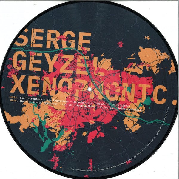Serge Geyzel – Xenophonic (LP, Touched Revolutions, 2022) Back Cover