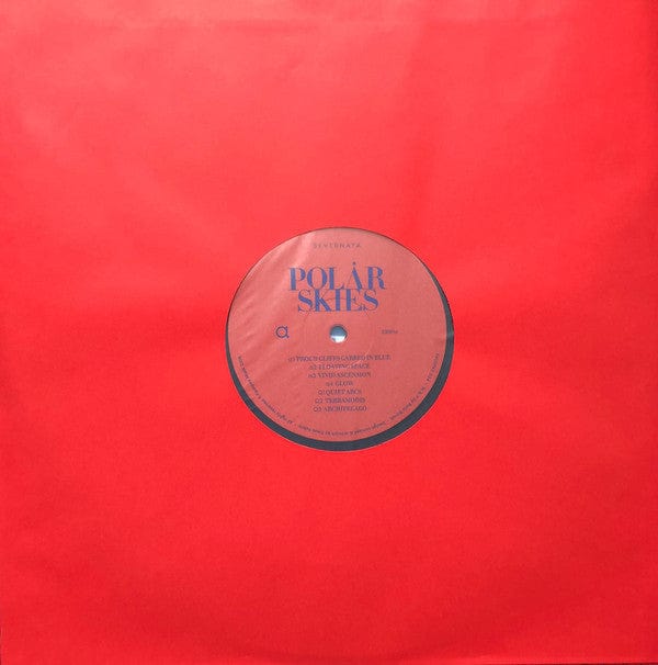 Severnaya – Polar Skies (LP, Fauxpas Musik, 2018) Back Cover