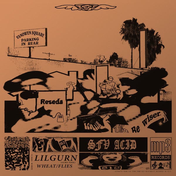 SFV Acid – 818 Extracts (10", BAKK, 2017) Back Cover