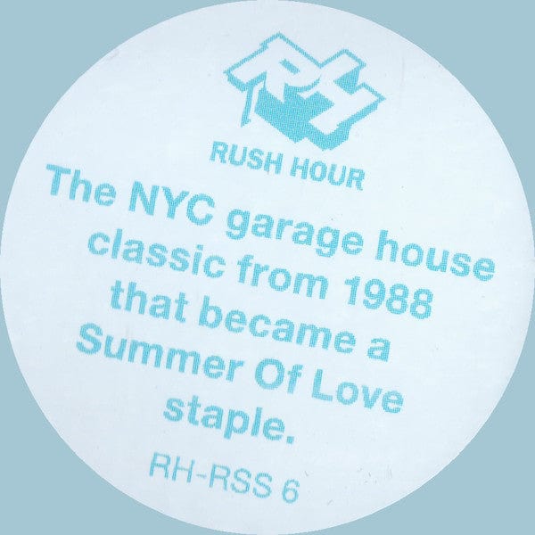 Sha-Lor – I'm In Love (12", Blue Sleeve, Rush Hour, 2012) Image 3