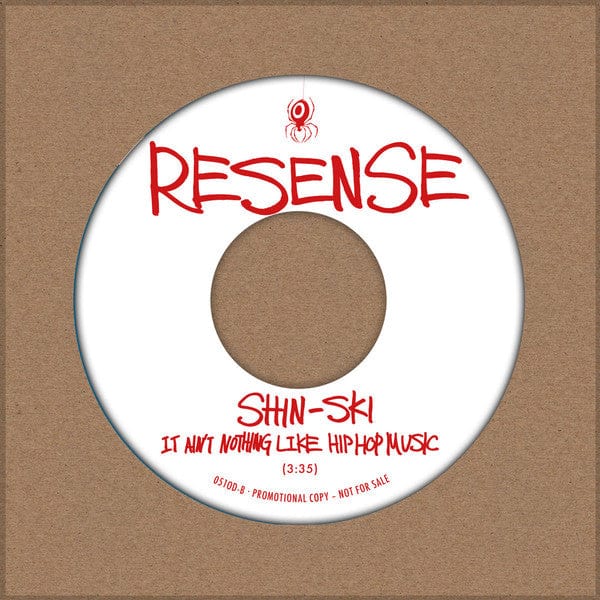 Shin-Ski – Resense 051 (7", RESENSE, 2021) Back Cover