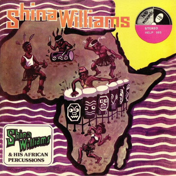 Shina Williams & His African Percussions – Shina Williams (LP, Mr Bongo, 2019) Back Cover