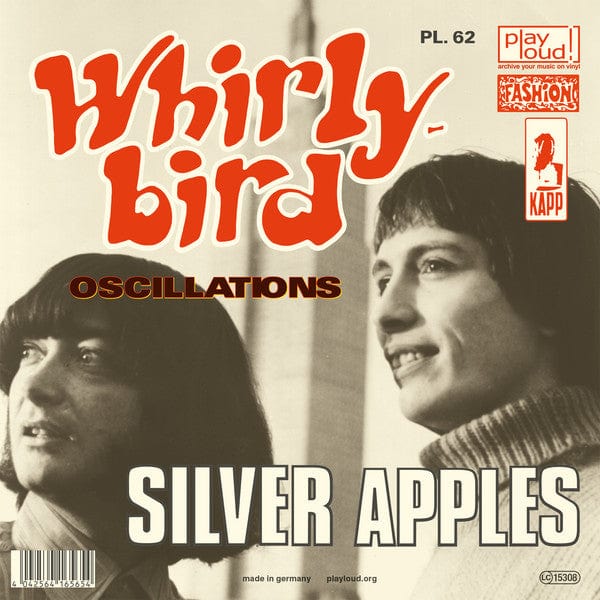 Silver Apples – Whirly-Bird (7", Kapp Records, 2016) Image 4