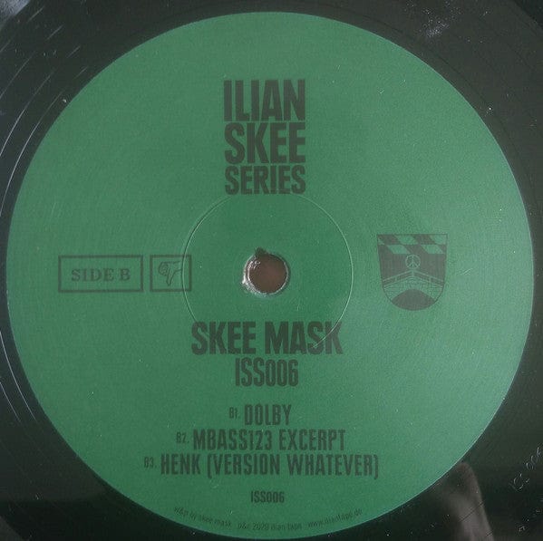 Skee Mask – ISS006 (12", Ilian Tape, 2020) Back Cover