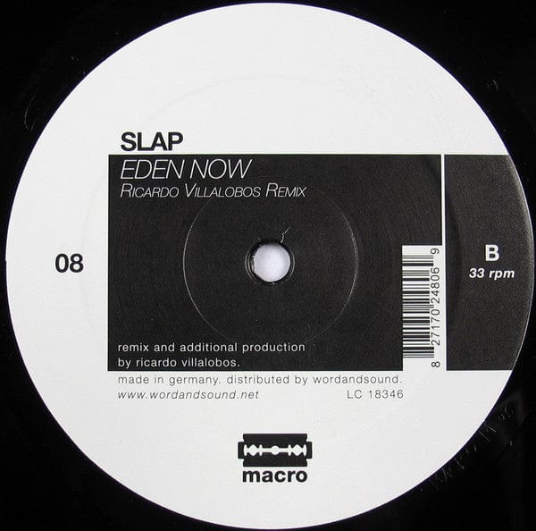 Slap (2) - Eden Now (12") Macro Vinyl 827170248069