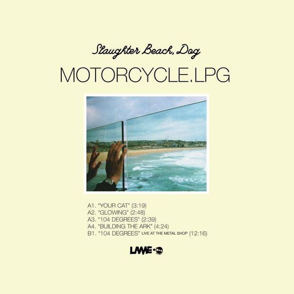 Slaughter Beach, Dog – Motorcycle.LPG (12", Lame-O Records, 2018) Front Cover