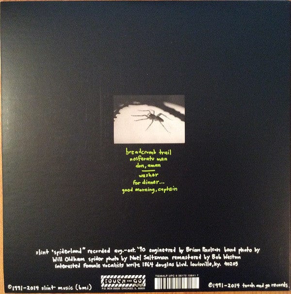 Slint – Spiderland (LP+DVD, Gatefold, 180 Gram, Touch And Go, 2014) Image 5