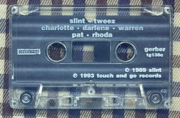 Slint – Tweez (Cassette, Touch And Go, 1993) Image 5