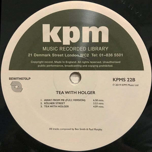 Smith & Mudd – Tea With Holger (LP, Be With Records, 2019) Image 4