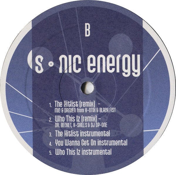 Sonic Energy – The Slow Motion EP - Part One - The Sensides (12", Sonic Energy Music, 2003) Image 3
