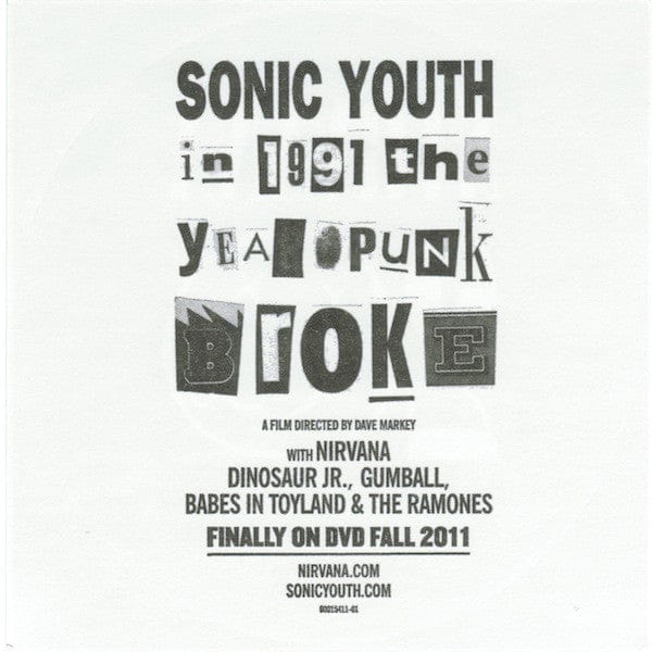Sonic Youth – Whores Moaning / Oz '93 Tour Edition (12", Blue Translucent, Geffen Records, 2011) Image 6