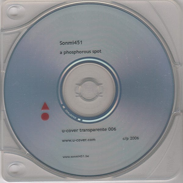 Sonmi451 – A Phosphorous Spot (CD, U-Cover Transparente, 2006) Front Cover