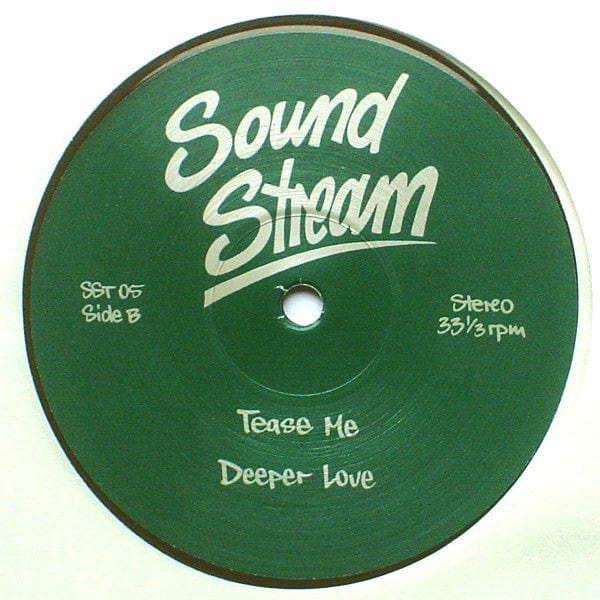 Sound Stream – All Night (12", Sound Stream, 2010) Back Cover