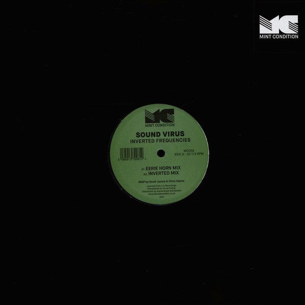 Sound Virus - Inverted Frequencies (12") Mint Condition (2) Vinyl
