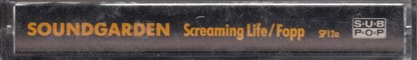 Soundgarden – Screaming Life / Fopp (Cassette, Sub Pop, 1990) Image 3