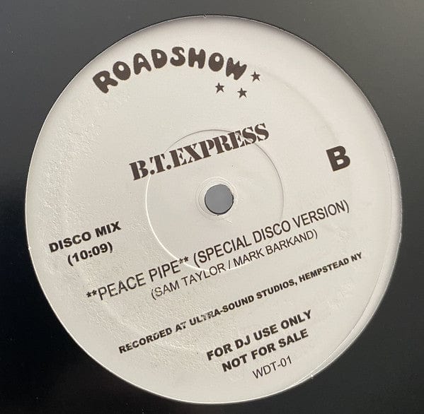 South Shore Commission B.T. Express – Free Man / Peace Pipe (Unreleased Remixes) (12", Wand, 2021) Image 3