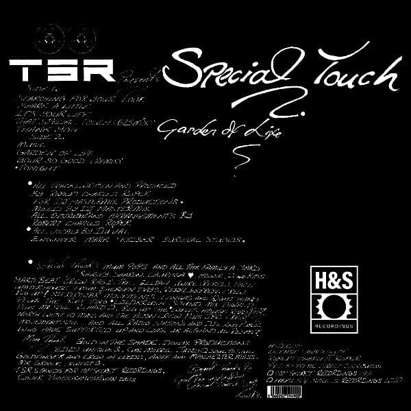 Special Touch – Garden Of Life (LP, Heels & Souls Recordings, 2020) Back Cover