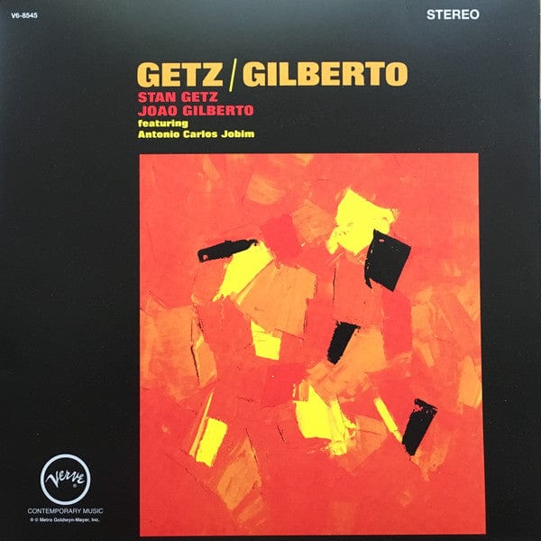 Stan Getz / João Gilberto Featuring Antonio Carlos Jobim - Getz / Gilberto (LP, Album, RE, 180) on Verve Records, Verve Records at Further Records