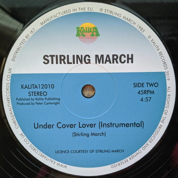 Stirling March - Under Cover Lover (12", RE) on Kalita Records at Further Records
