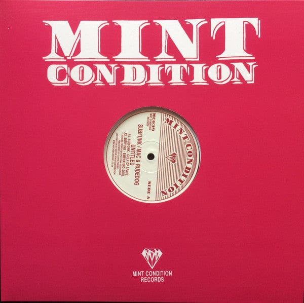 Subfunk / Mac & Rudedog - Untitled (12") Mint Condition (2) Vinyl