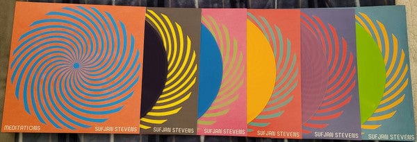 Sufjan Stevens – Convocations (5xLP, Multicolored Vinyl, Asthmatic Kitty Records, 2021) Image 3