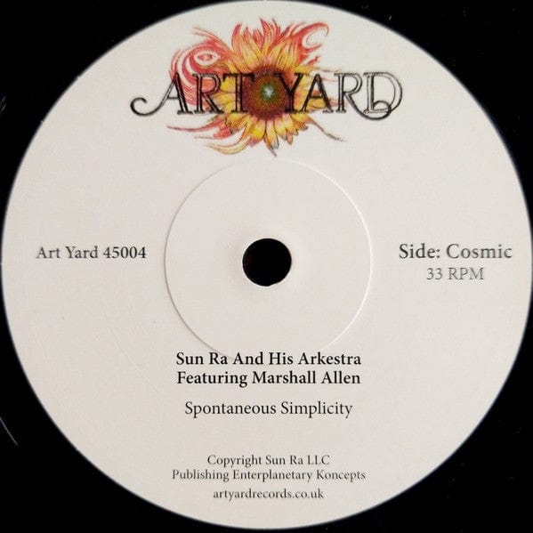 Sun Ra And His Arkestra* Featuring Marshall Allen - Angels And Demons At Play (7") Art Yard Vinyl