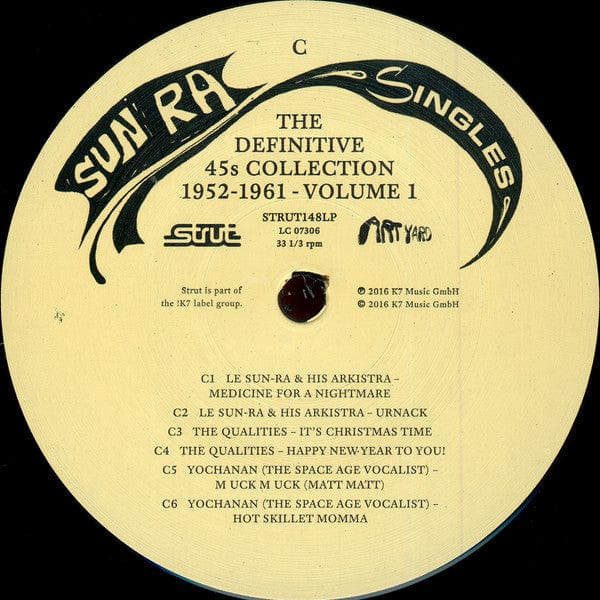Sun Ra – Singles Volume 1 (The Definitive 45s Collection 1952-1961) (3xLP, Strut, 2016) Image 5