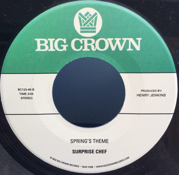 Surprise Chef – Velodrome (7", Big Crown Records, 2022) Image 3