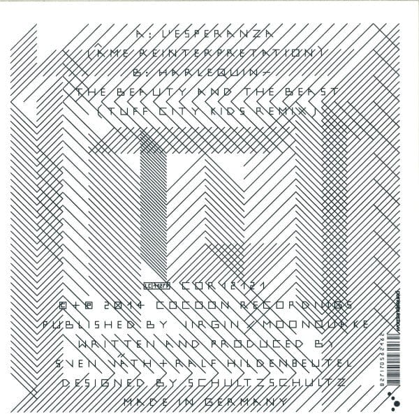Sven Väth - L'Esperanza (Âme Reinterpretation) (12") Cocoon Recordings Vinyl 827170562462
