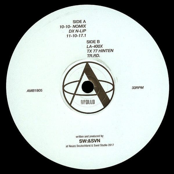 SW. : SVN (2) - SW:SVN (12", EP) Apollo