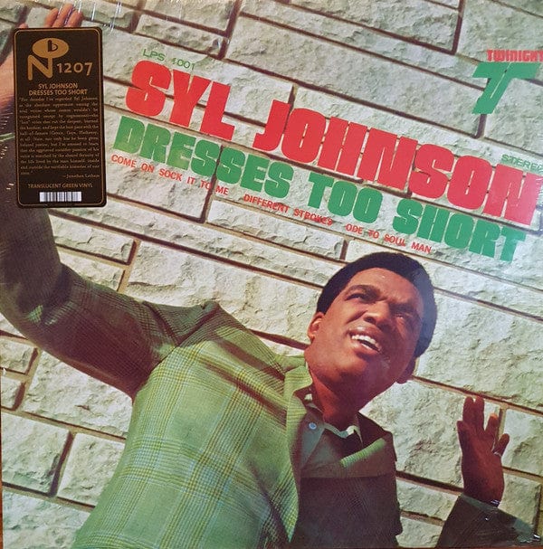 Syl Johnson – Dresses Too Short (LP, Translucent Green, Numero Group, 2021) Front Cover