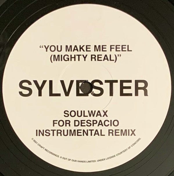 Sylvester – You Make Me Feel (Mighty Real) (Soulwax For Despacio Remix) (12", Craft Recordings, 2021) Image 4