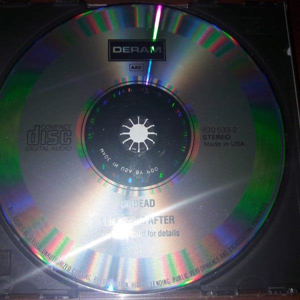 Ten Years After - Undead (CD) Deram,London Records CD 042282053329