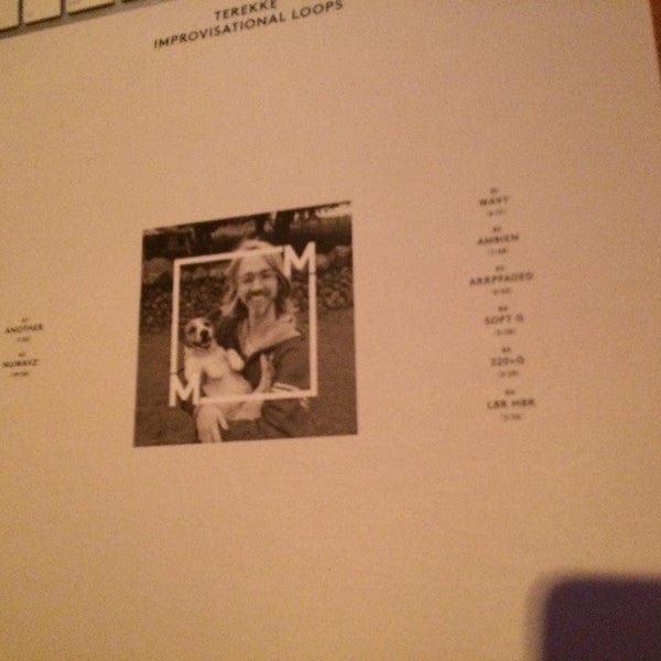 Terekke – Improvisational Loops (LP, Music From Memory, 2018) Back Cover