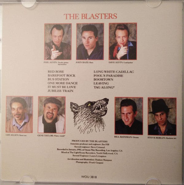 The Blasters - Non Fiction (CD) Wounded Bird Records CD 664140381827