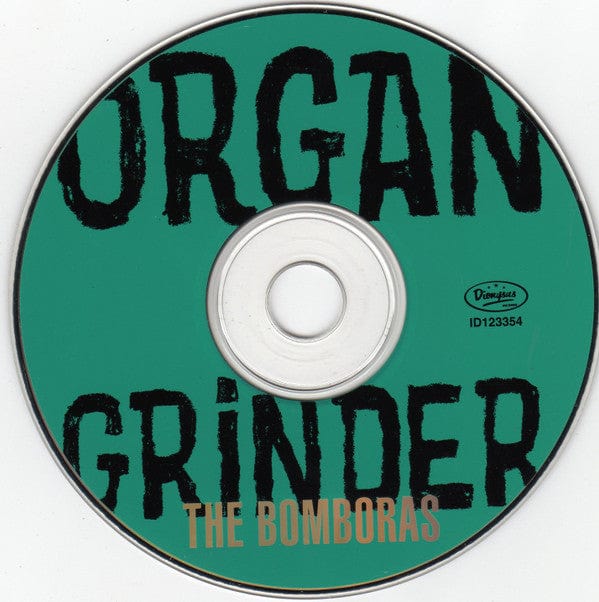 The Bomboras – Organ Grinder (CD, Dionysus Records, 1998) Image 5