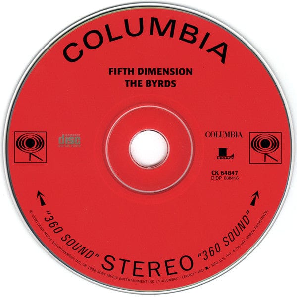The Byrds - Fifth Dimension (CD) Columbia,Legacy CD 074646484722