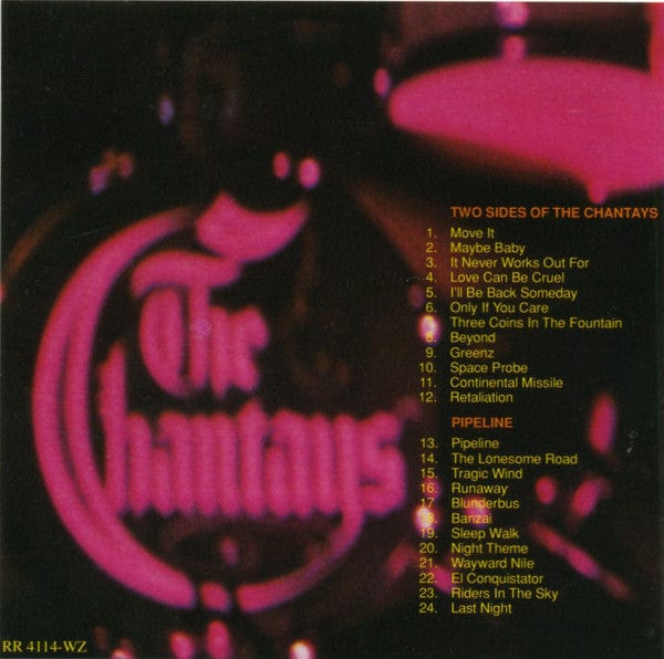 The Chantays – Two Sides Of The Chantays / Pipeline (CD, Repertoire Records, 1990) Image 3